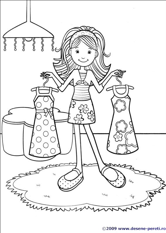 groovy girls desene colorat